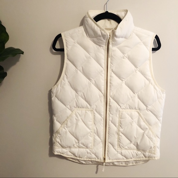 J. Crew white vest - Picture 1 of 2